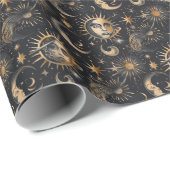 Erstellen Sie Ihre eigenen Gesichter im Himmel Him Geschenkpapier (Rolleneckpunkt)