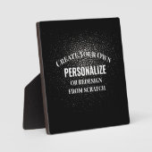 Erstellen Sie Ihre eigenen - gestalten Sie Ihre ei Fotoplatte (Vorderseite)