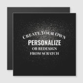 Erstellen Sie Ihre eigenen - gestalten Sie Ihre ei Magnetkarte (Vorne/Hinten)