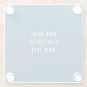 Erstellen Sie Ihre eigenen Glasuntersetzer (Rückseite)