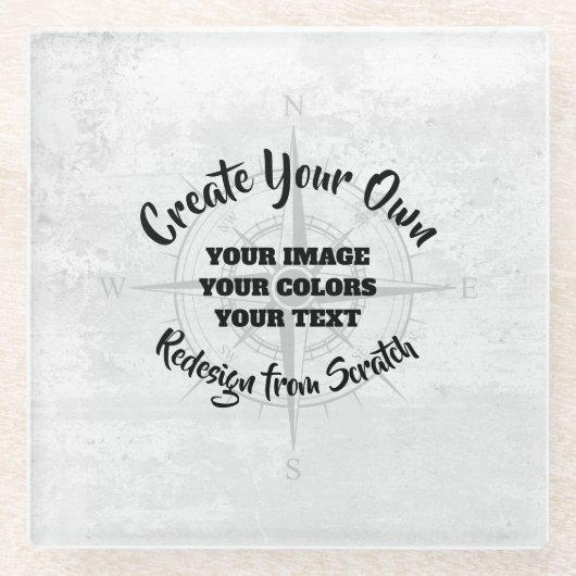 Erstellen Sie Ihre eigenen Glasuntersetzer (Vorderseite)