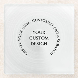 Erstellen Sie Ihre eigenen Glasuntersetzer