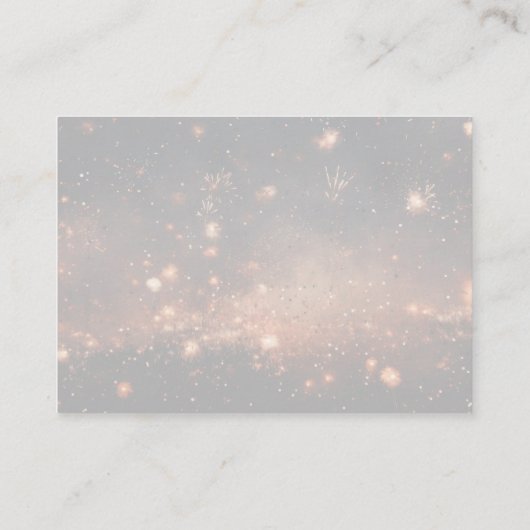 Erstellen Sie Ihre eigenen Glitzer-Mitglieder Hinweiskarte (Rückseite)