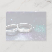 Erstellen Sie Ihre eigenen Glitzer- und Hochzeitsr Hinweiskarte (Rückseite)