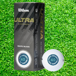 Erstellen Sie Ihre eigenen Glücklichen Geburtstags Golfball