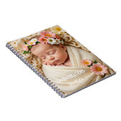 Erstellen Sie Ihre eigenen Glückwunsch Baby Foto i Notizblock (Rechte Seite)