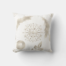 Erstellen Sie Ihre eigenen Gold Snowflakes & Feath Kissen