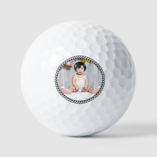Erstellen Sie Ihre eigenen Golf-Bälle für Ihre eig Golfball (Vorderseite)