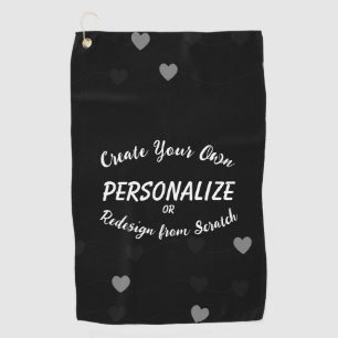 Erstellen Sie Ihre eigenen Golfhandtuch