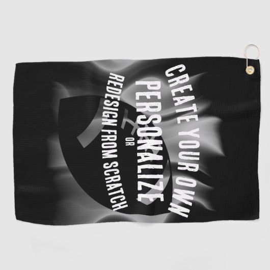 Erstellen Sie Ihre eigenen Golfhandtuch (Horizontal)