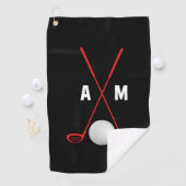 Erstellen Sie Ihre eigenen Golfhandtücher. Golfhandtuch (Insitu)