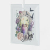 Erstellen Sie Ihre eigenen gotischen Rose Ornament Aus Glas (Vorderseite links)