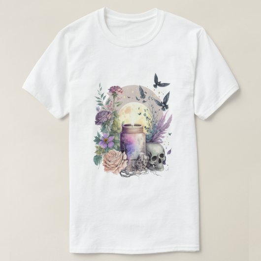 Erstellen Sie Ihre eigenen gotischen Rose T-Shirt (Design vorne)