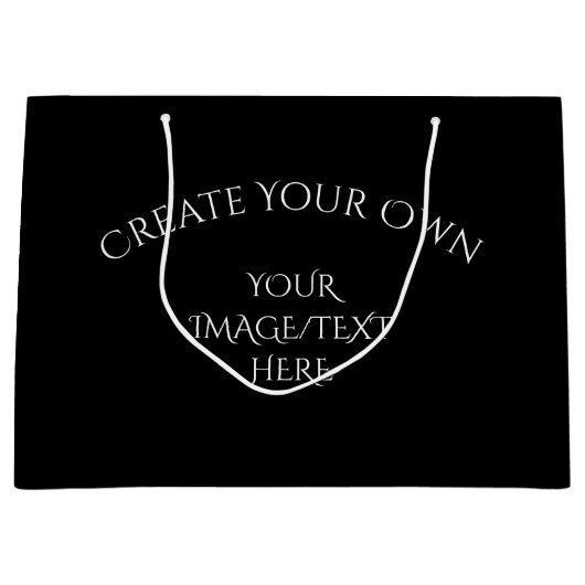 Erstellen Sie Ihre eigenen Große Geschenktüte (Vorderseite)