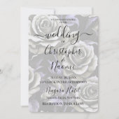 Erstellen Sie Ihre eigenen großen, kühlen grauen R Einladung (Vorderseite)