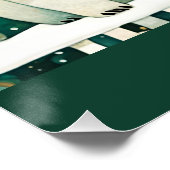 Erstellen Sie Ihre eigenen grünen Polarbären Poster (Ecke)