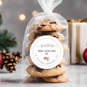 Erstellen Sie Ihre eigenen grünen süßen Leckereien Runder Aufkleber