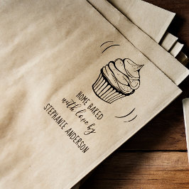 Erstellen Sie Ihre eigenen handgezeichnet Cupcake  Gummistempel