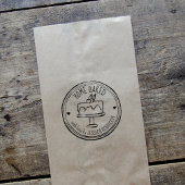 Erstellen Sie Ihre eigenen handGezeichnet Zuhause- Gummistempel