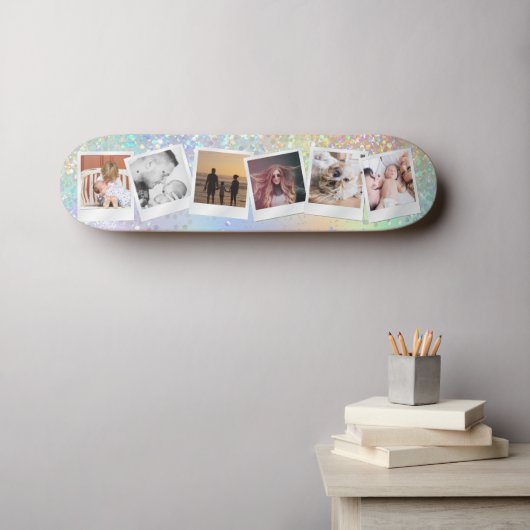 Erstellen Sie Ihre eigenen häolografischen Glitzer Skateboard (Wandkunst (Horz))
