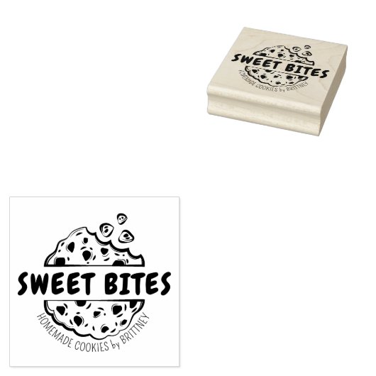 Erstellen Sie Ihre eigenen, hausgemachten Cookies Gummistempel (Stempel)
