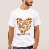 Erstellen Sie Ihre eigenen Herbst-Blume T-Shirt (Vorderseite)