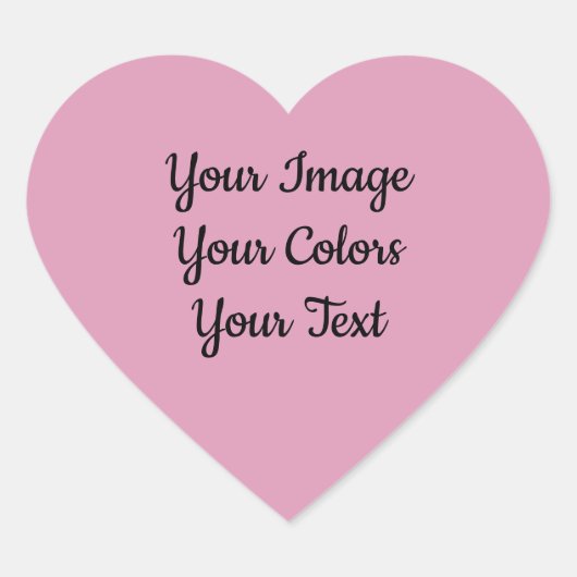 Erstellen Sie Ihre eigenen Herz-Aufkleber (Vorderseite)
