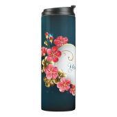 Erstellen Sie Ihre eigenen Herz- und Kirschblüten Thermosbecher (Nach links gedreht)