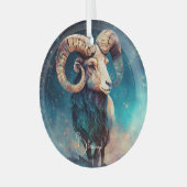 Erstellen Sie Ihre eigenen Himmelsäere Zodiac Ornament Aus Glas (Vorderseite links)