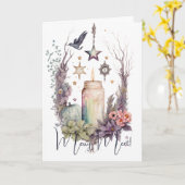 Erstellen Sie Ihre eigenen Himmelsbussen-Rose Karte (Gelbe Blume)