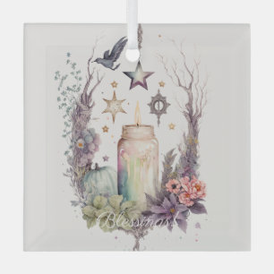 Erstellen Sie Ihre eigenen Himmelsbussen-Rose Ornament Aus Glas