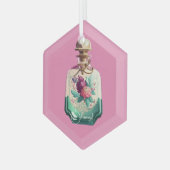 Erstellen Sie Ihre eigenen Hübschen Peonies Parfüm Ornament Aus Glas (Vorderseite Links)