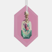 Erstellen Sie Ihre eigenen Hübschen Peonies Parfüm Ornament Aus Glas (Vorderseite Rechts)