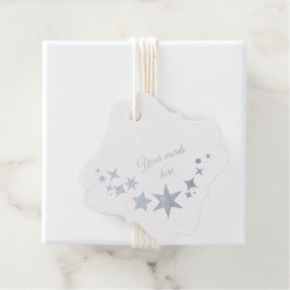 Erstellen Sie Ihre eigenen Hübschen Silbernen Wint Geschenkanhänger