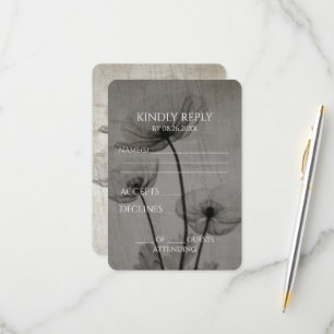Erstellen Sie Ihre eigenen Hübschen Vintagen X-Ray RSVP Karte