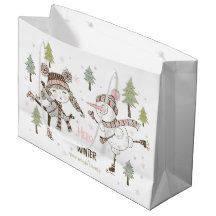 Erstellen Sie Ihre eigenen Ice Skaten Winter Frien