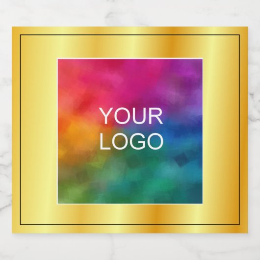 Erstellen Sie Ihre eigenen Imitate für Firmenlogos Bierflaschenetikett (Einzelnes Label)