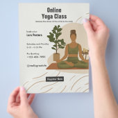 Erstellen Sie Ihre eigenen individuell anpassbaren Flyer (Hand)