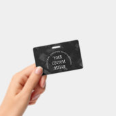 Erstellen Sie Ihre eigenen, individuell gestaltete Ausweis (Handheld)