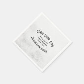 Erstellen Sie Ihre eigenen, individuell gestaltete Serviette (Ecke)