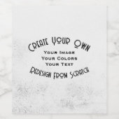 Erstellen Sie Ihre eigenen, individuell gestaltete Weinetikett (Einzelnes Label)