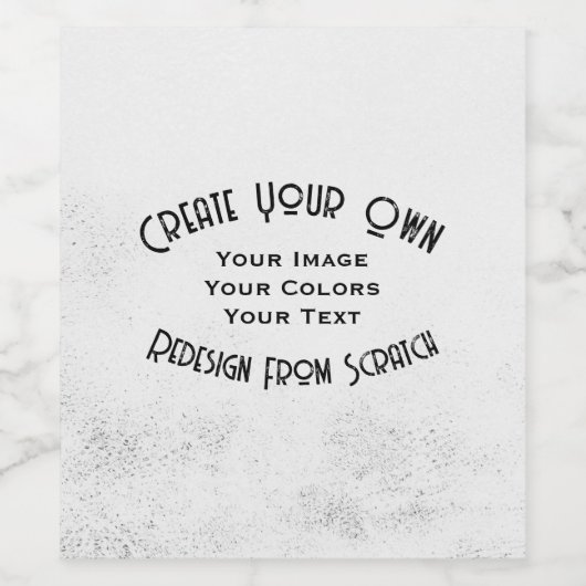 Erstellen Sie Ihre eigenen, individuell gestaltete Weinetikett (Einzelnes Label)