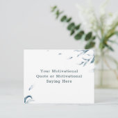 Erstellen Sie Ihre eigenen inspirierenden Wasserfa Postkarte (Stehend Vorderseite)