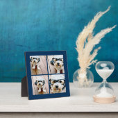 Erstellen Sie Ihre eigenen Instagram Collage Navy  Fotoplatte (InSitu)