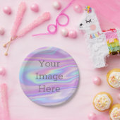 Erstellen Sie Ihre eigenen irisierenden Imitate Ho Pappteller (Party)