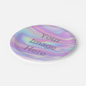 Erstellen Sie Ihre eigenen irisierenden Imitate Ho Pappteller (Schrägansicht)