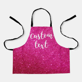 Erstellen Sie Ihre eigenen Junior Glitzer Personal Schürze