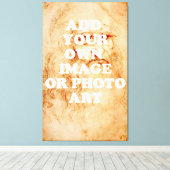 ERSTELLEN SIE IHRE EIGENEN KANVAS - BESTE GIFTS LEINWANDDRUCK (Insitu (Holzboden))