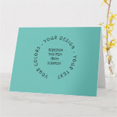 Erstellen Sie Ihre eigenen Karte (Gelbe Blume)