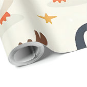 Erstellen Sie Ihre eigenen Kawaii-Freunde Tiere Geschenkpapier (Rolleneckpunkt)